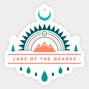 LAKE OF THE OZARKS BOHO Sticker